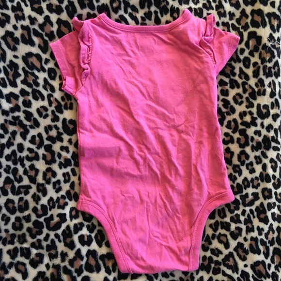 Pink onesie, garanimals onesie, little bossy onesie - Picture 2 of 4